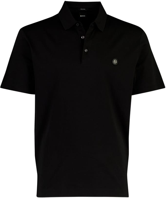 Hugo Boss poloshirt korte mouw zwart