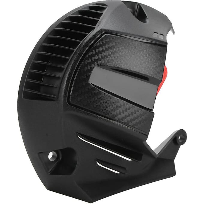 Gemodificeerde Motorfiets Ventilator Beschermkap Decoratie Accessoire Geschikt voor Yamaha BWS R gray