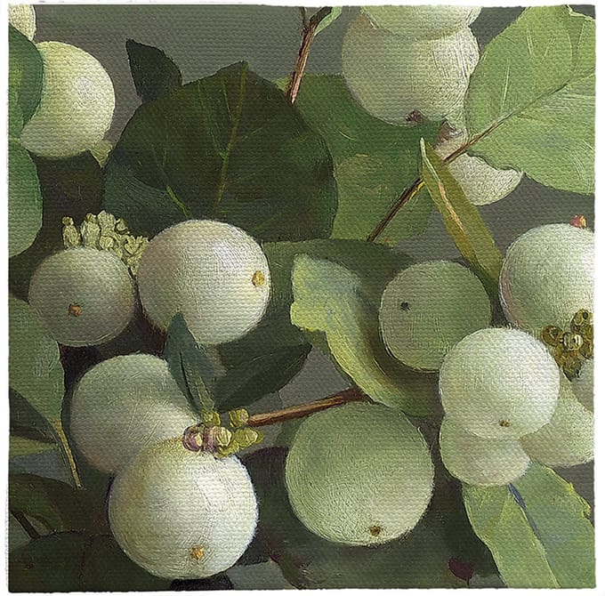 Sneeuwbessen servetten - Henk Helmantel - Art Revisited