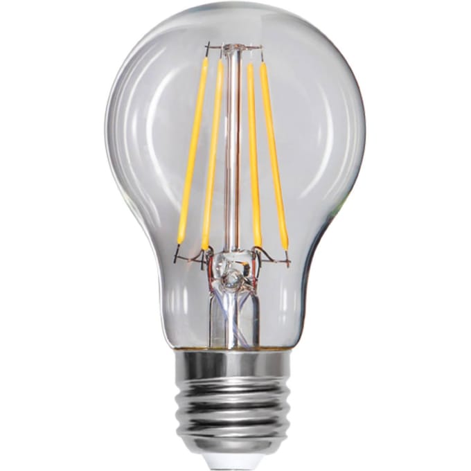 Standaard bol lamp - E27 - 8W - Extra Warm Wit - 2700K - Filament - Helder