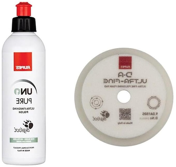 Polijstpasta Set - Auto poetsmiddel - Lak Herstellen - Ultrafijne Afwerking - 250 ml - Wit