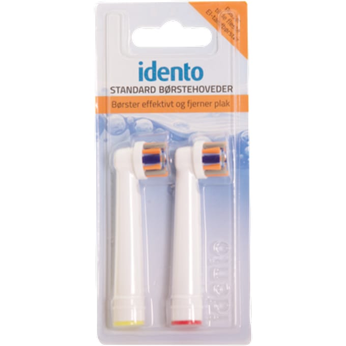 Idento Standaard opzetborstel - 2 stuks