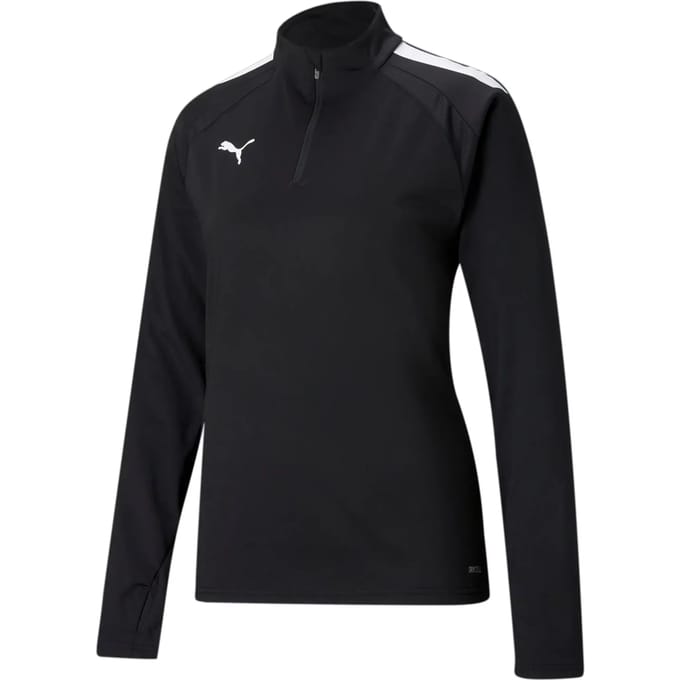 Trainings top 1/4 zip vrouw Puma Team Liga
