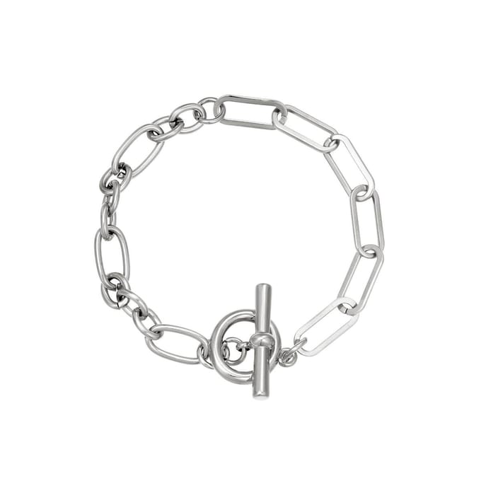 Armband Lucky Lock - Yehwang - Schakelarmband - One size - Zilver