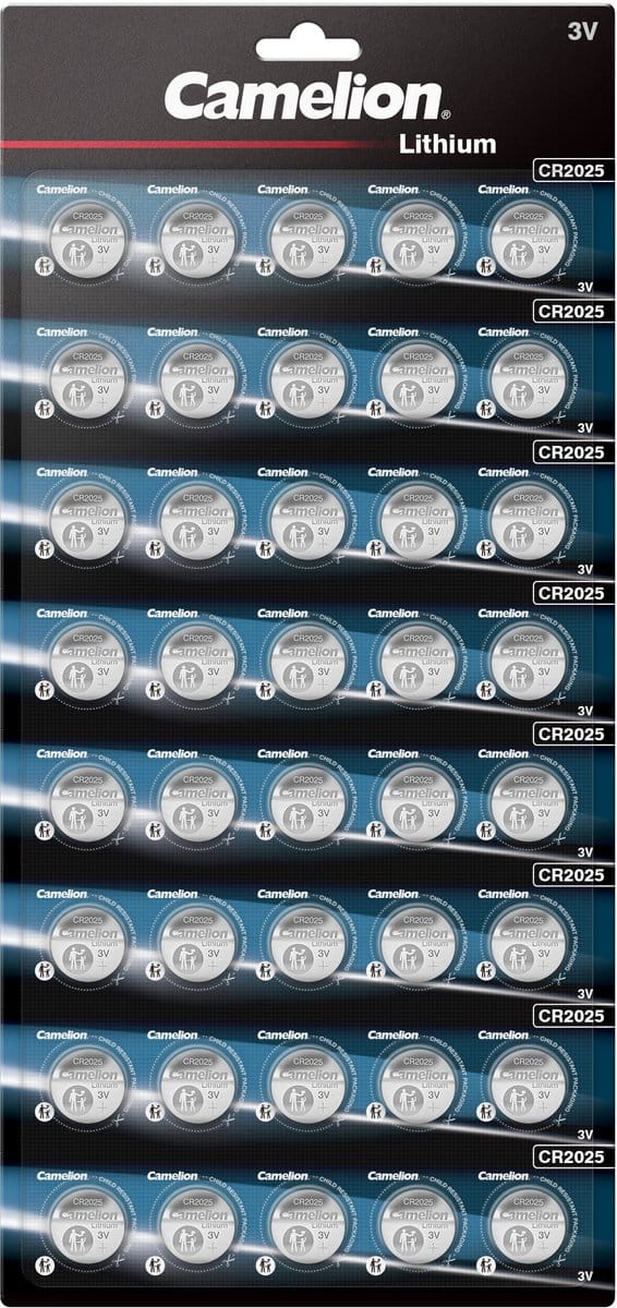 Camelion Lithium CR2025 3V blister 40