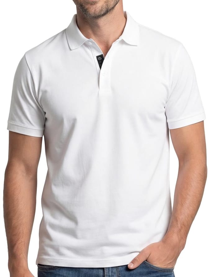 RAGMAN Heren poloshirt Basic