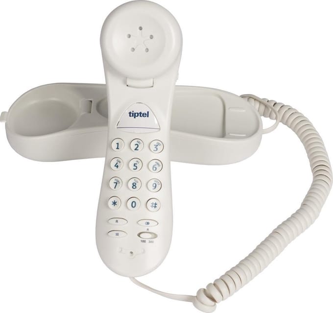 TIPTEL 114 - Analoge telefoon - Wit