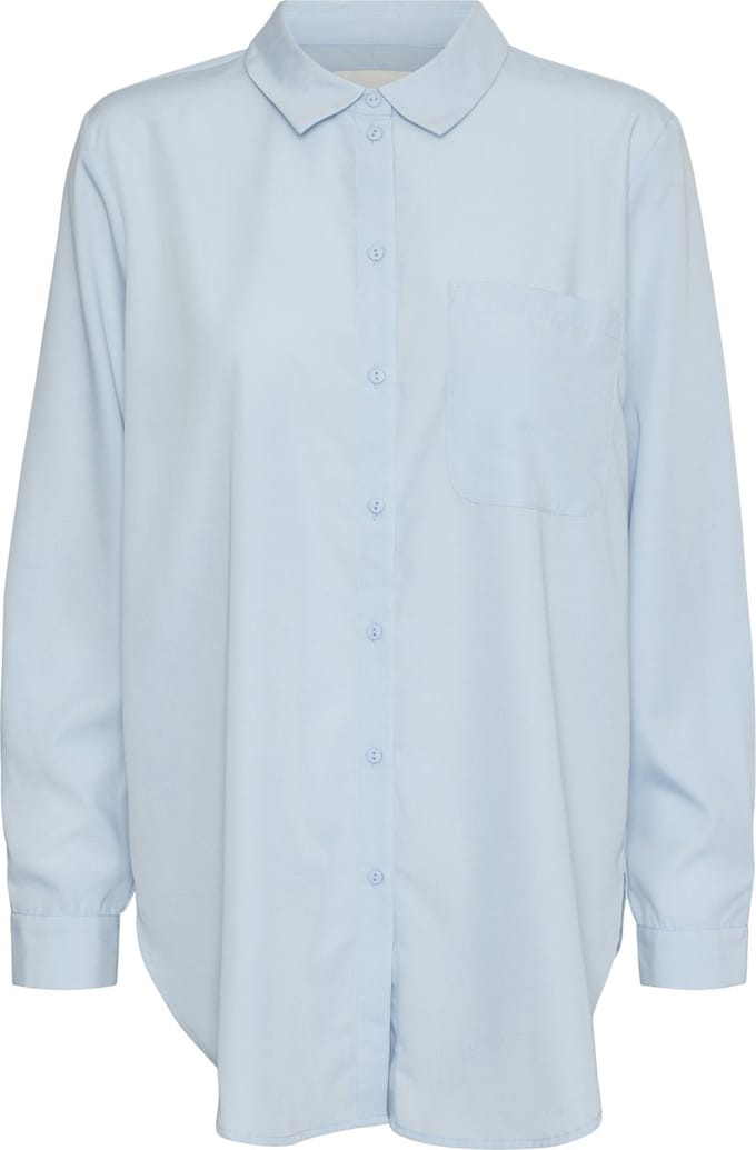 VERO MODA - VMVERA L/S LONG SHIRT WVN BTQ GA - Dames - Blouses