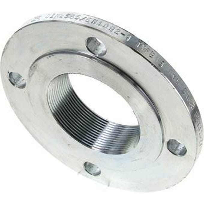 Draadflens DN80-PN6 Rp 3'' Verzinkt Staal DIN 2565 En EN 1092-1 (Type 13)