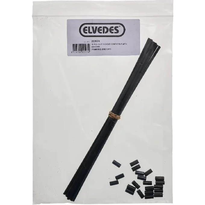 Elvedes Schakelbuitenkabel SF Ø5mm 240mm + 2 ferrules (10st)