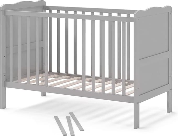 Babybed 60x120 cm met Valbeveiliging en Decoratiemogelijkheden