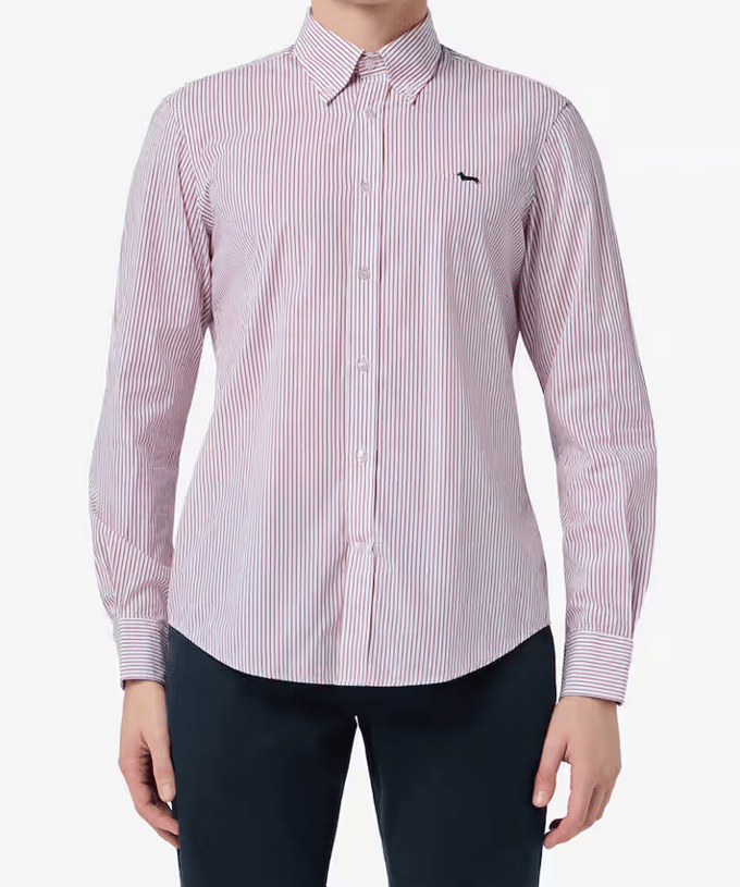 paars man shirt