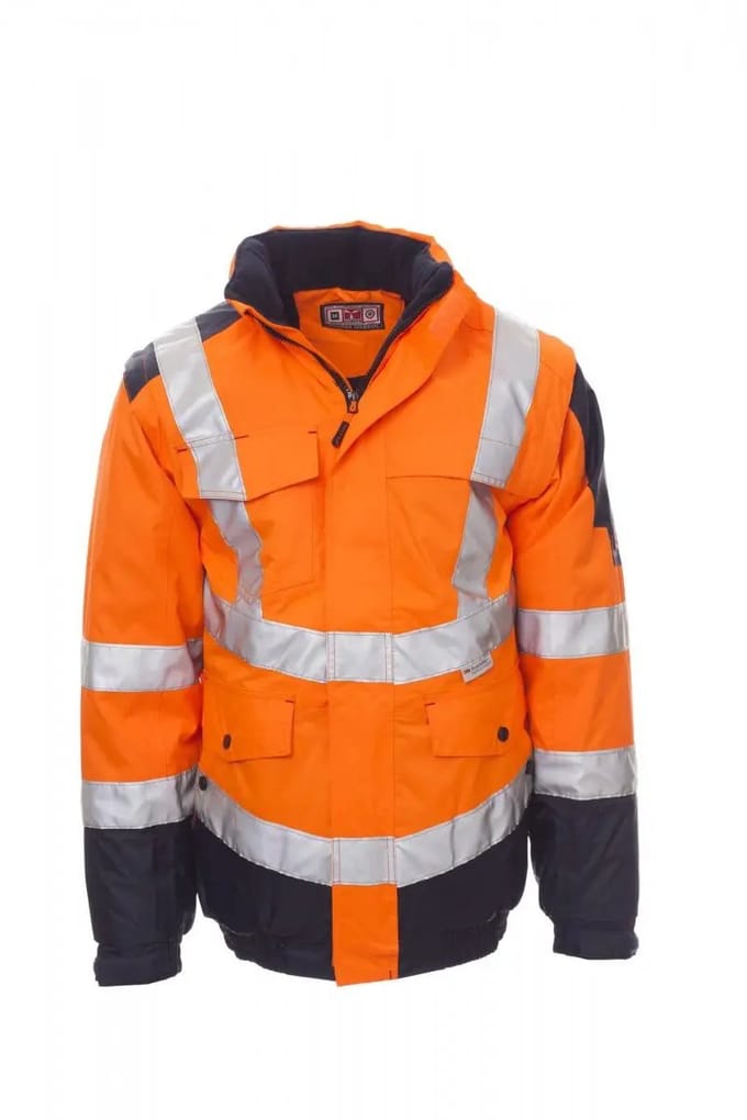 Payper Interstate - fluorescent orange/navy blue - M