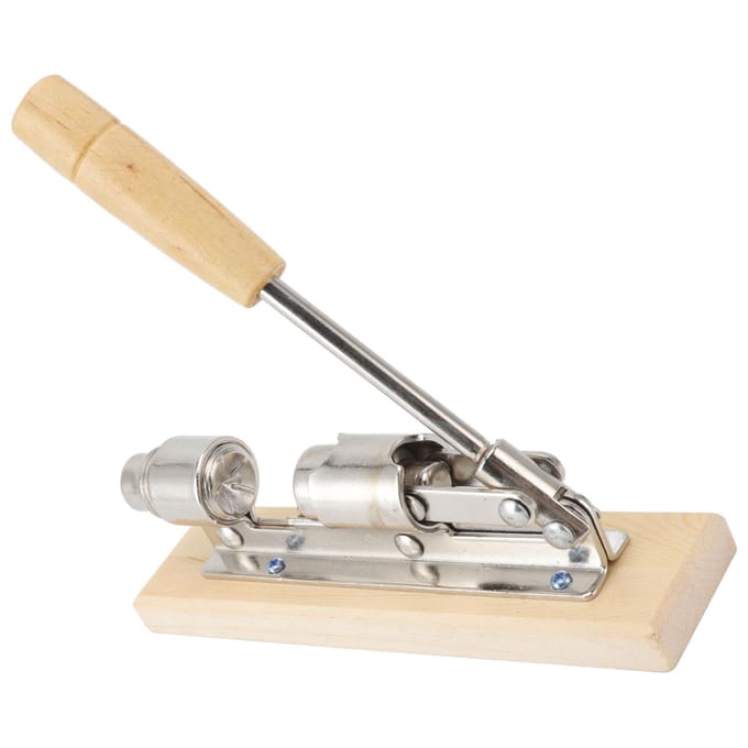 Desktop Mechanische Notenkraker Tool Metaal Walnoot Pecannoot Opener Clip met Handvat Hefboom Type gray