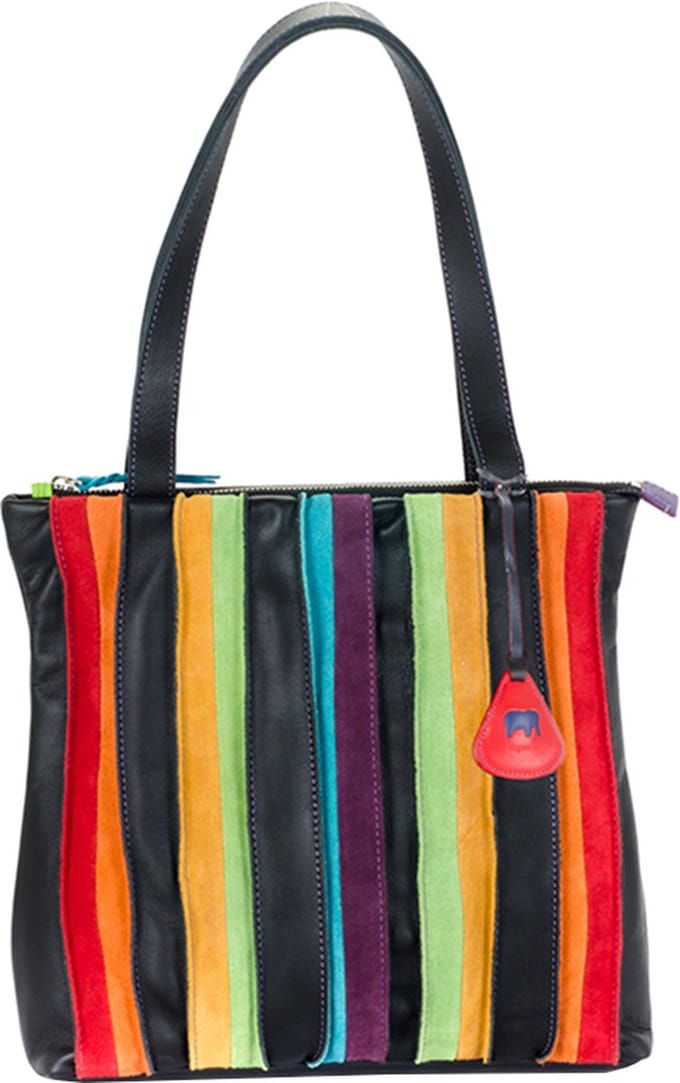MyWalit Medium Shopper Dames - Schoudertas - Leer - Laguna - Print