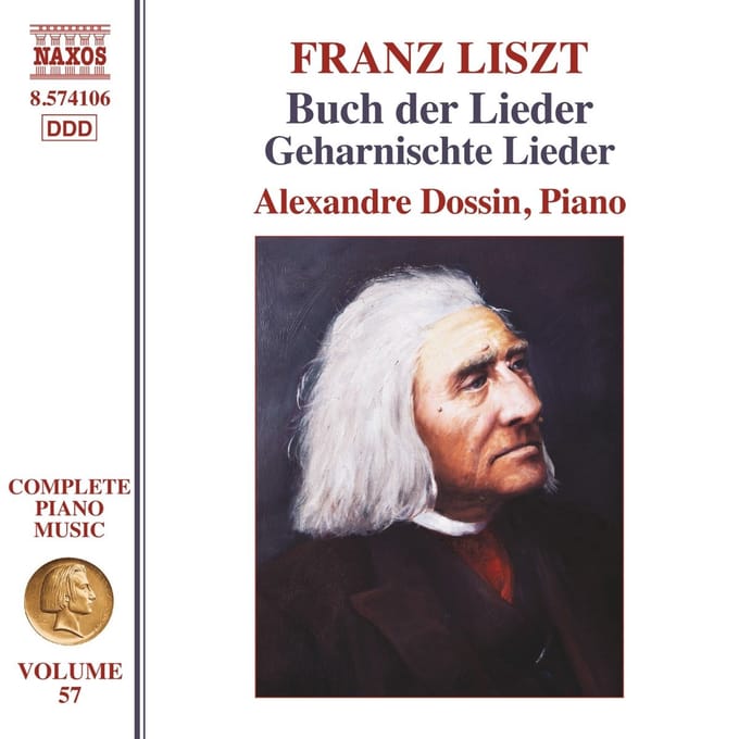 Alexandre Dossin - Liszt: Buch Der Lieder/Geharnischte Lieder (CD)