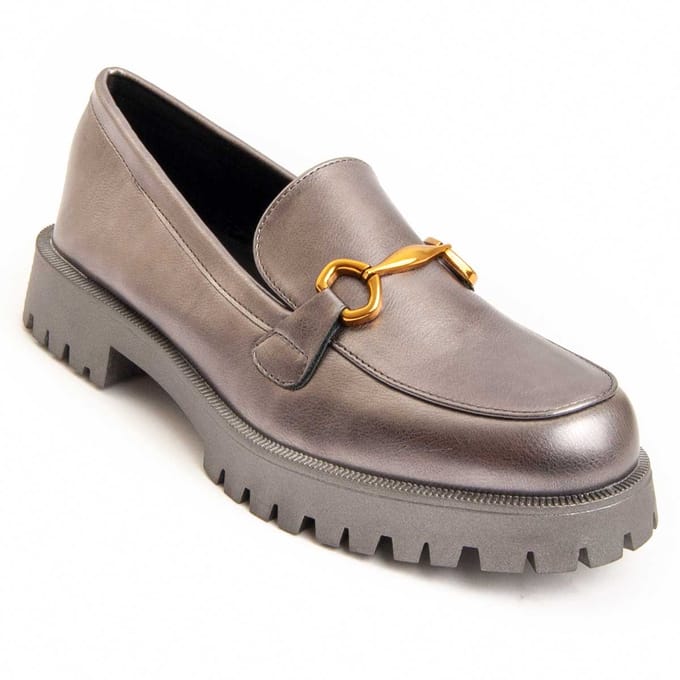 Montevita platform mocassin Macca3 In grijs