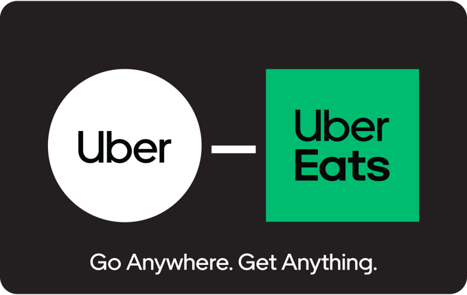 Uber Cadeaubon €150 | Uber Cash | Uber Eats Cadeaubon