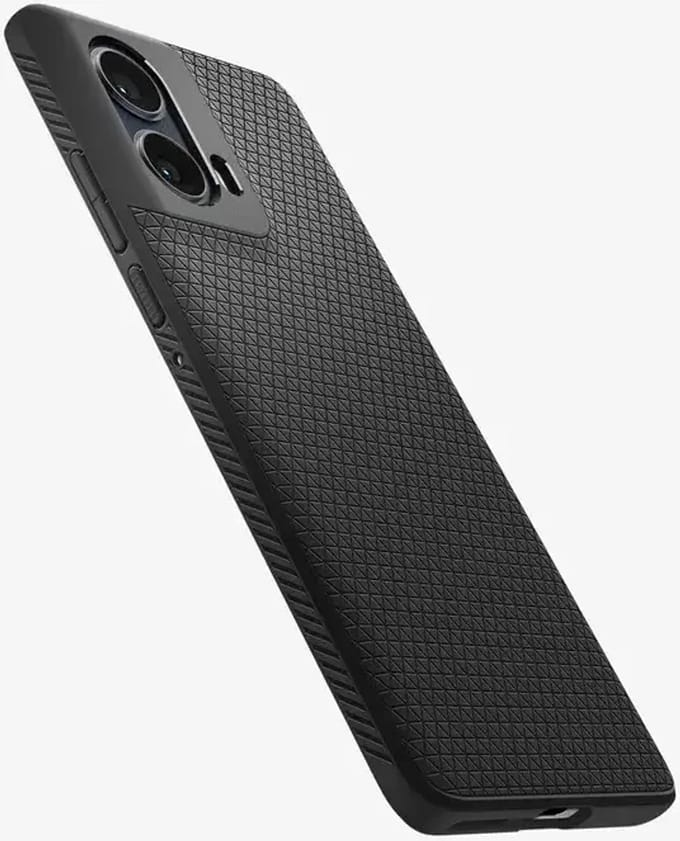 Spigen Liquid Air - matte black - Motorola Edge 2024