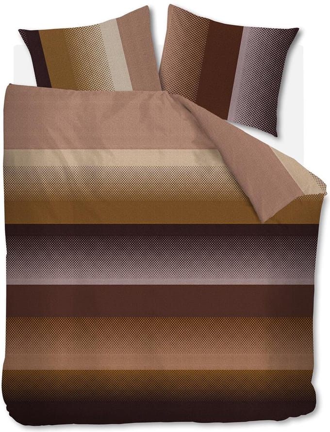 Beddinghouse Luke dekbedovertrek - Lits-Jumeaux - 240x200/220 - Donker Rood