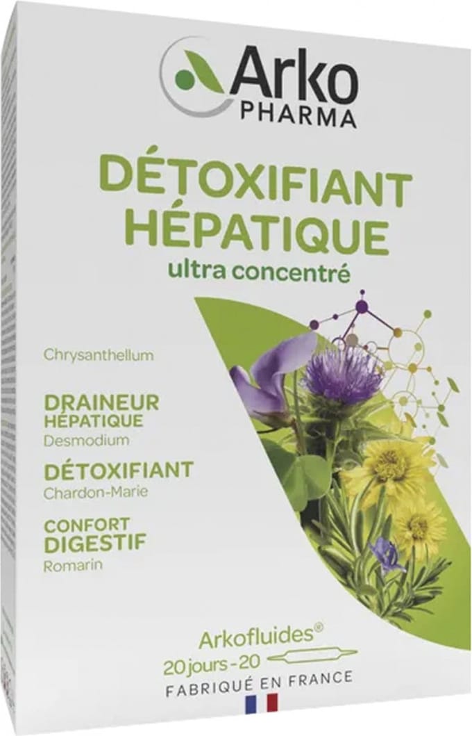 Arkopharma Arkofluides Hepatic Detox 20 Ampullen