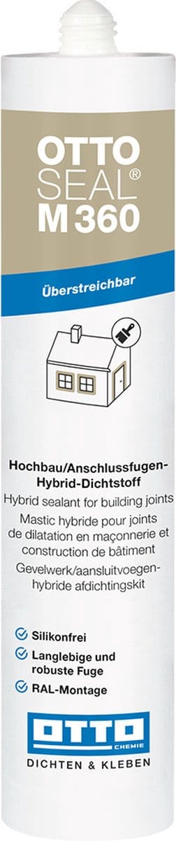 Ottoseal M360 Gevelkit 310ml - Middelgrijs C3182
