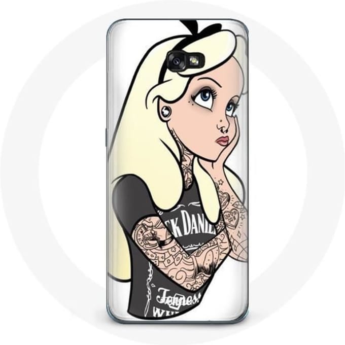 Hoesje voor Samsung Galaxy A3 2017 Alice Tattooed Princess