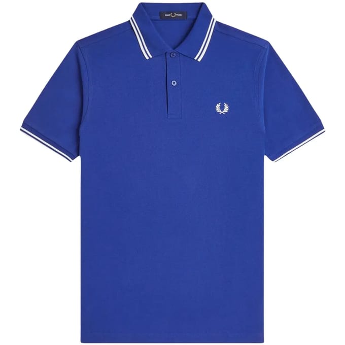 Poloshirt met dubbele band Fred Perry