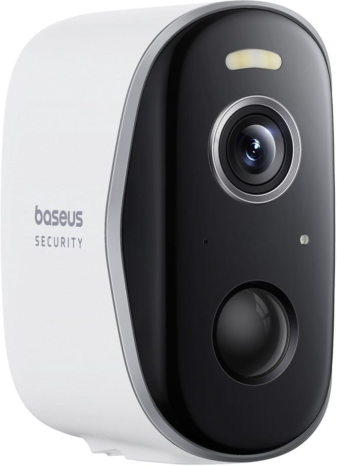 Baseus Security N1 Serie - Beveiligingscamera 2K - Buitenkant - 145° - LED Nachtzicht
