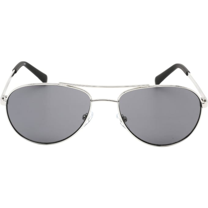 Calvin Klein zwarte lens zilveren zonnebril