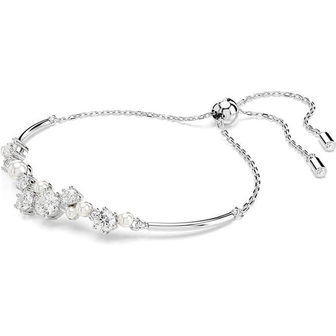 Swarovski 'Constella Bars' Dames Basismetaal Armband - Zilver 5705618