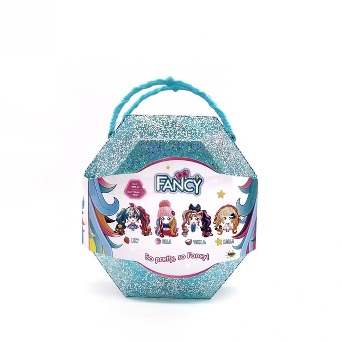 Splash Toys Superfancy Kaphoofd Fancy Meisjes 29,5 Cm Roze 6-delig