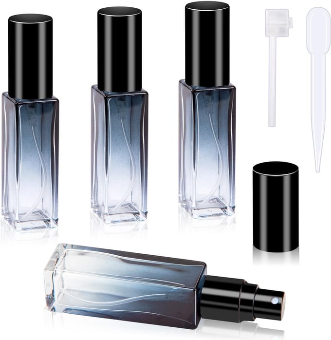 Dailygoods- Parfumverstuiver Navulbaar - 10 ml - 4 Stuks - Draagbaar