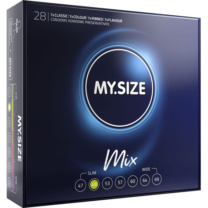 My Size Pro Mix Condooms 49 – 28 stuks