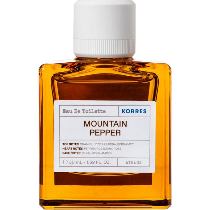 Korres Korres Mountain Pepper Eau de toilette spray 50 ml - Unisexparfum