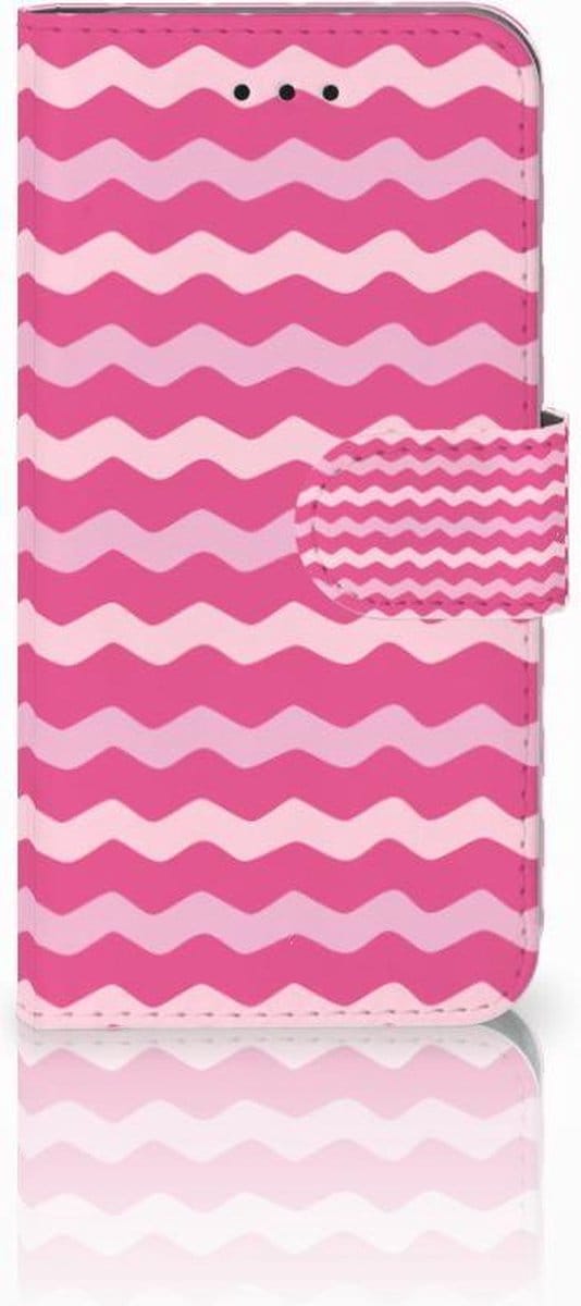 Apple iPhone X | Xs Telefoon Hoesje Waves Pink