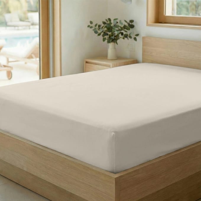 Zelesta Special Cooling Serene Hoeslaken - Crèmewit 90x200cm