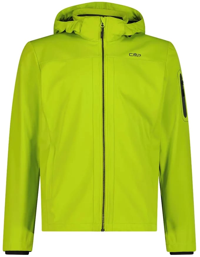 Cmp Zip Hood 39a5027 Softshelljack Groen L Man