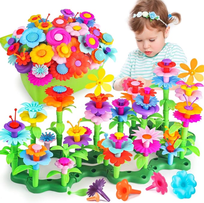 LifeVibe® Educatief Bloemen Speelgoed - Sensorisch Kinderspeelgoed - Leerzaam Cadeau