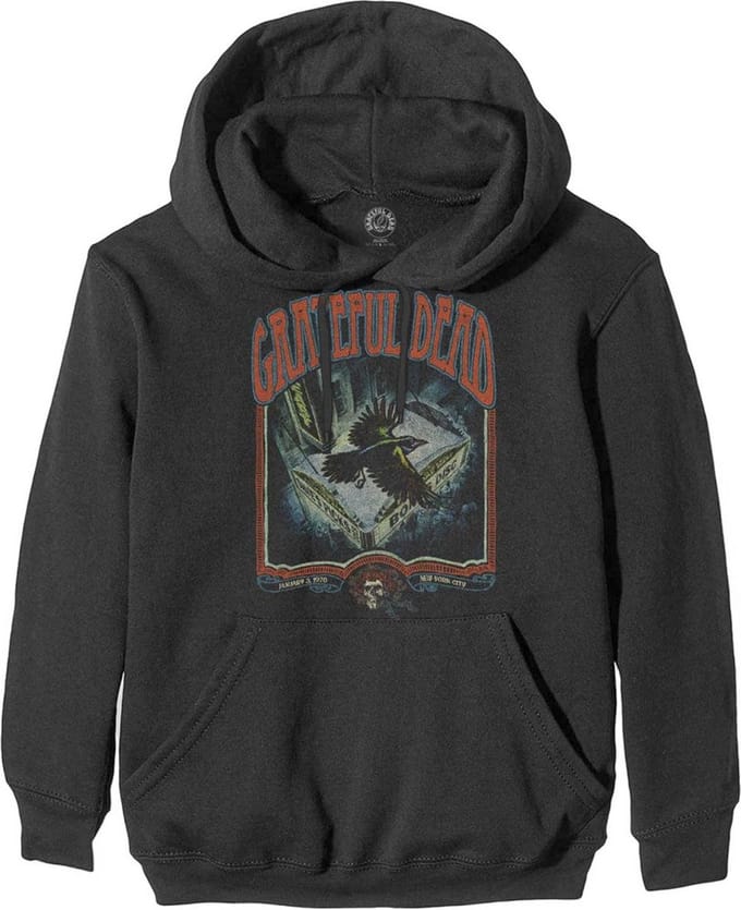 Grateful Dead - Vintage Poster Hoodie/trui - S - Zwart