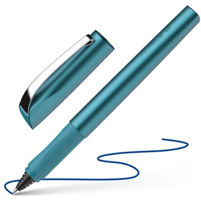 Schneider rollerball - Ceod Shiny - shiny teal - penpunt M - S-186257