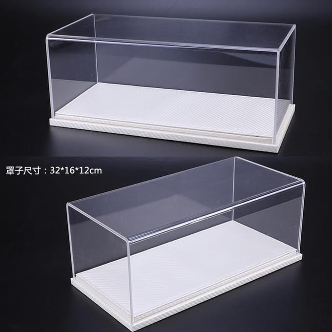 1/18 Acryl Display Diecast Model Auto Show Unto Them Doos Deksel Stofhoes