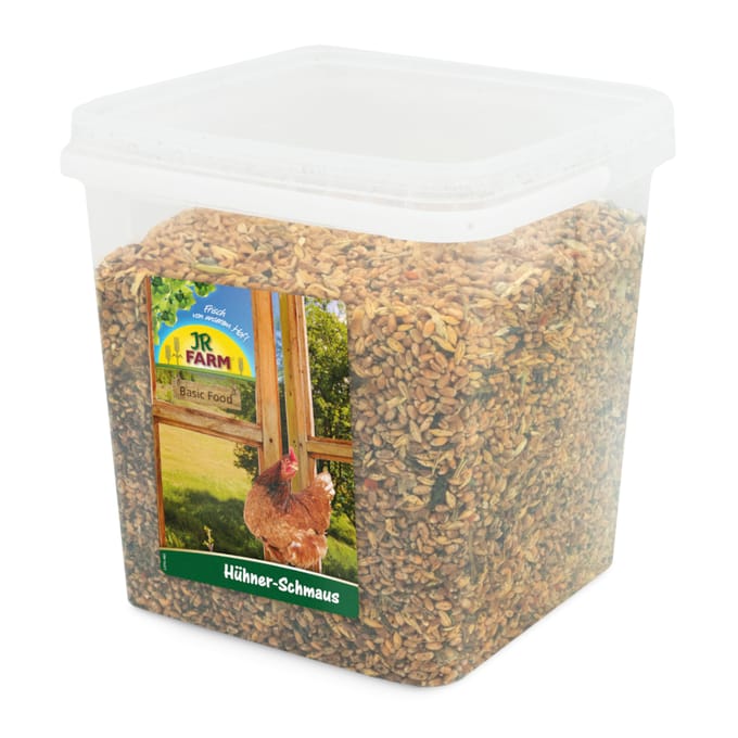 3,5kg JR Farm Basic Food Kippenvoeremmer Vogelvoer
