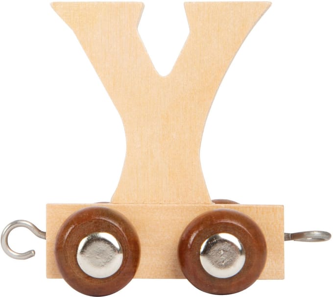 Small Foot - Wooden Letter Train - Y