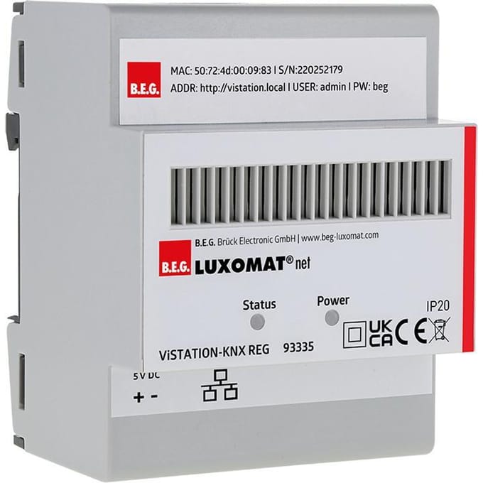 BEG Vistation-KNX REG Grijs Accessoires - 93335