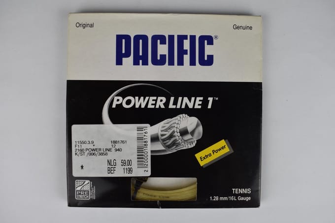 Pacific Power Line 1 tennissnaar 1.28 mm dik 12 meter lang