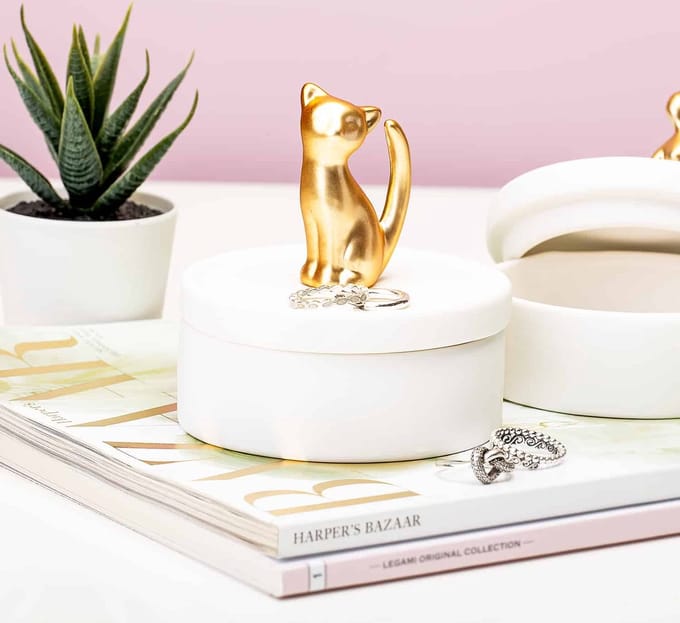Balvi Kitten Sieradendoos – Goud