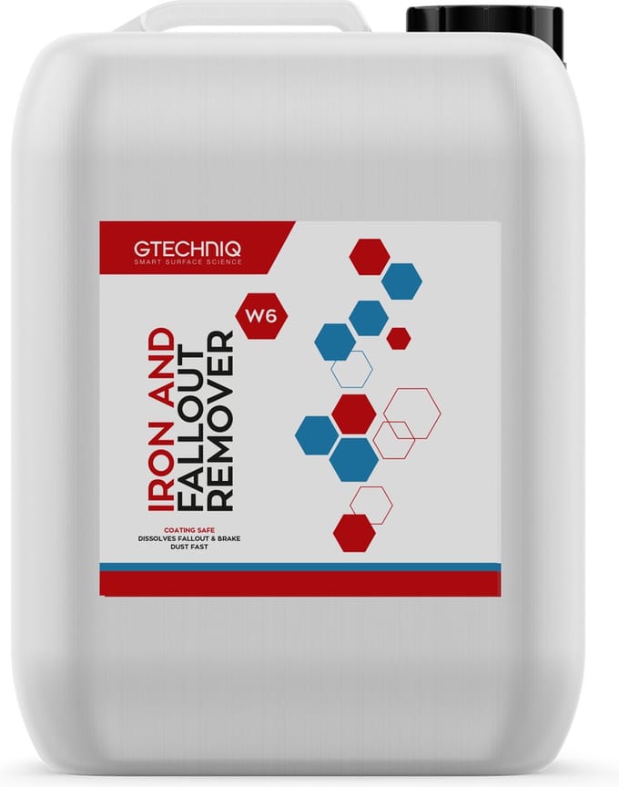 GTECHNIQ W6 Iron and General Fallout Remover 5 liter