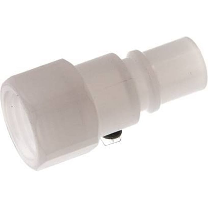 PVDF DN 7.2 Koppeling Insteeknippel G 1/4 inch Binnendraad