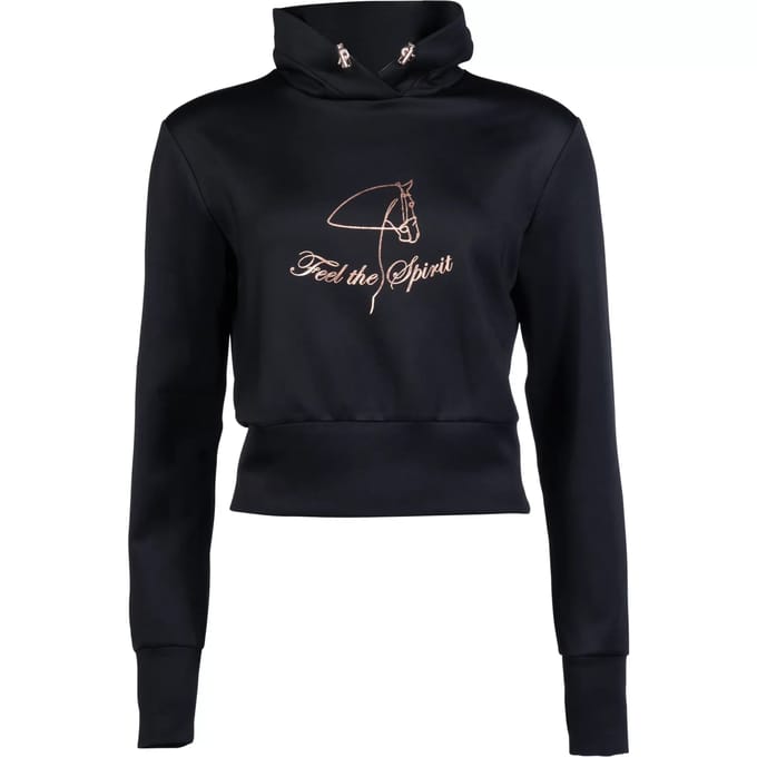 Dames Hoodie HKM Equestrian Rosegold Style